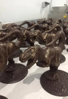Trex en chocolat