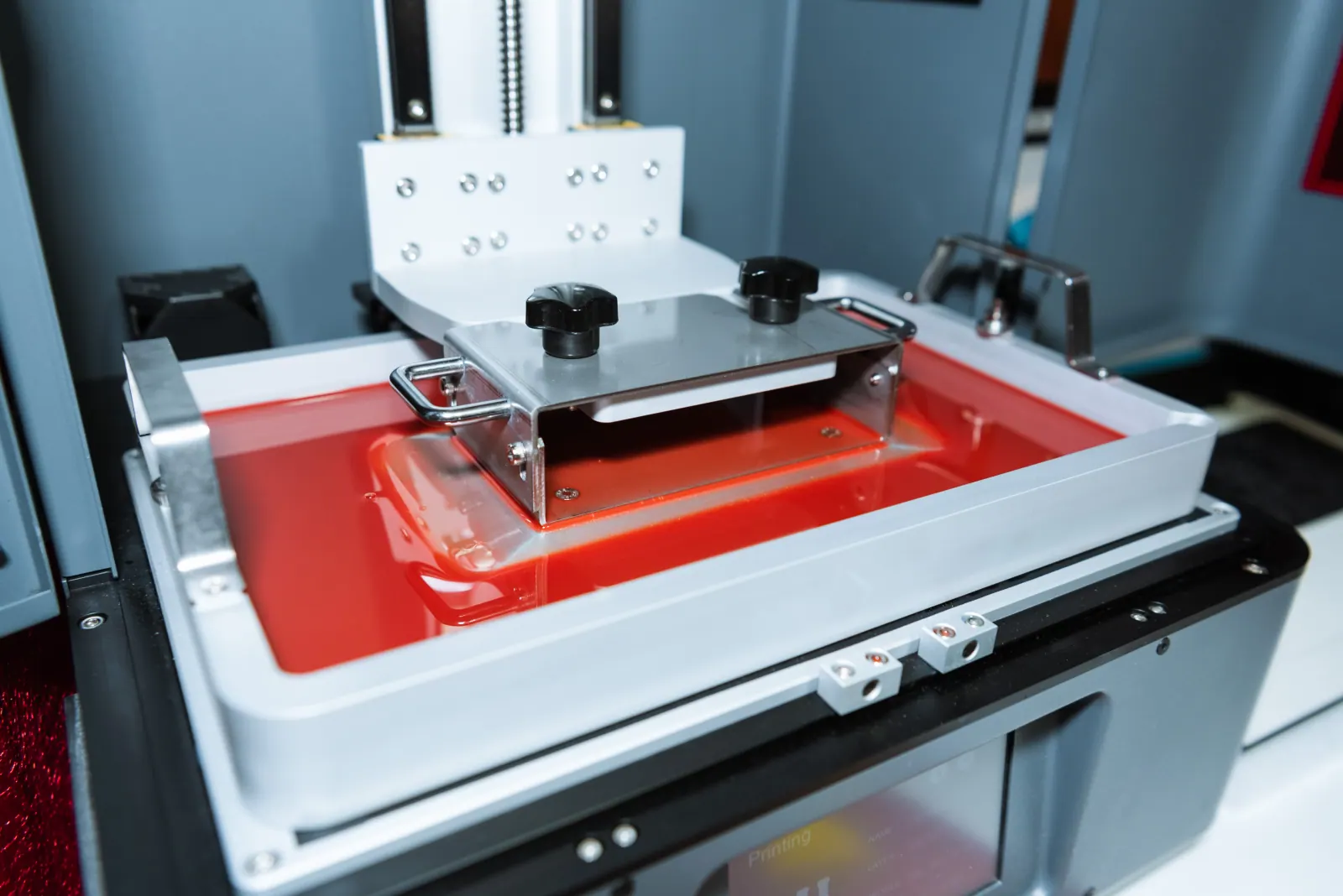 Imprimante 3D en cours d’impression d’une matrice personnalisée